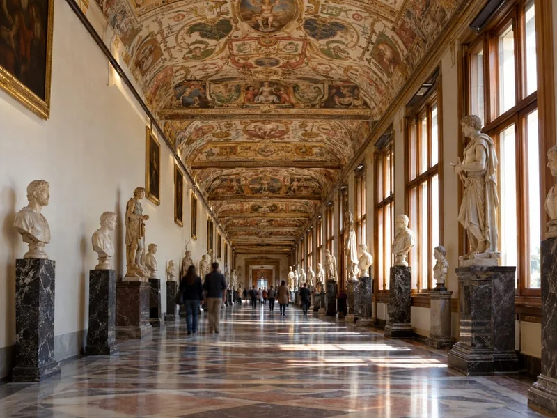 Uffizi in Kleingruppe